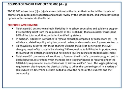 DOI Amendments: Councilor Duties and HB 114